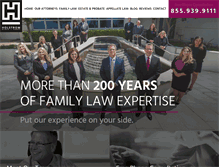 Tablet Screenshot of hbplaw.com
